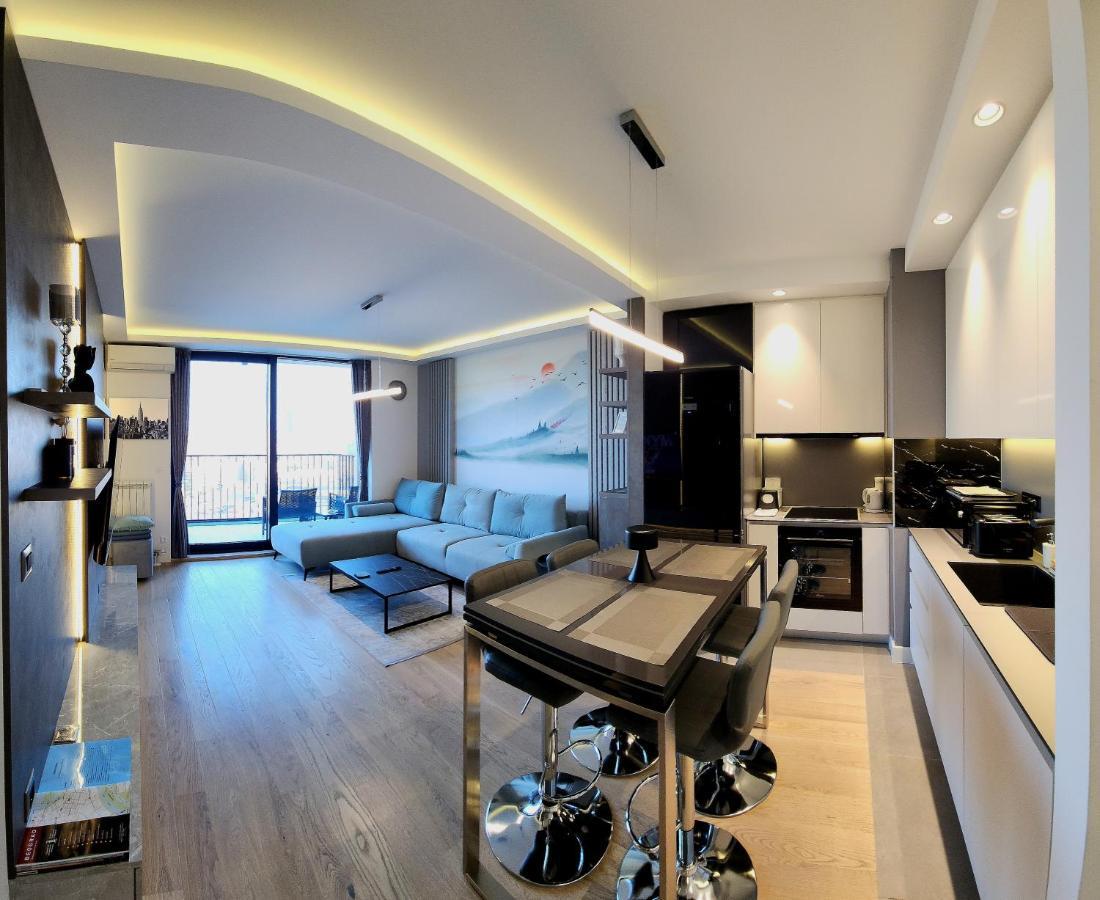 Belgrade Waterfront 16Th Fl Lux Apt. W/ City View Belgrado Exterior foto