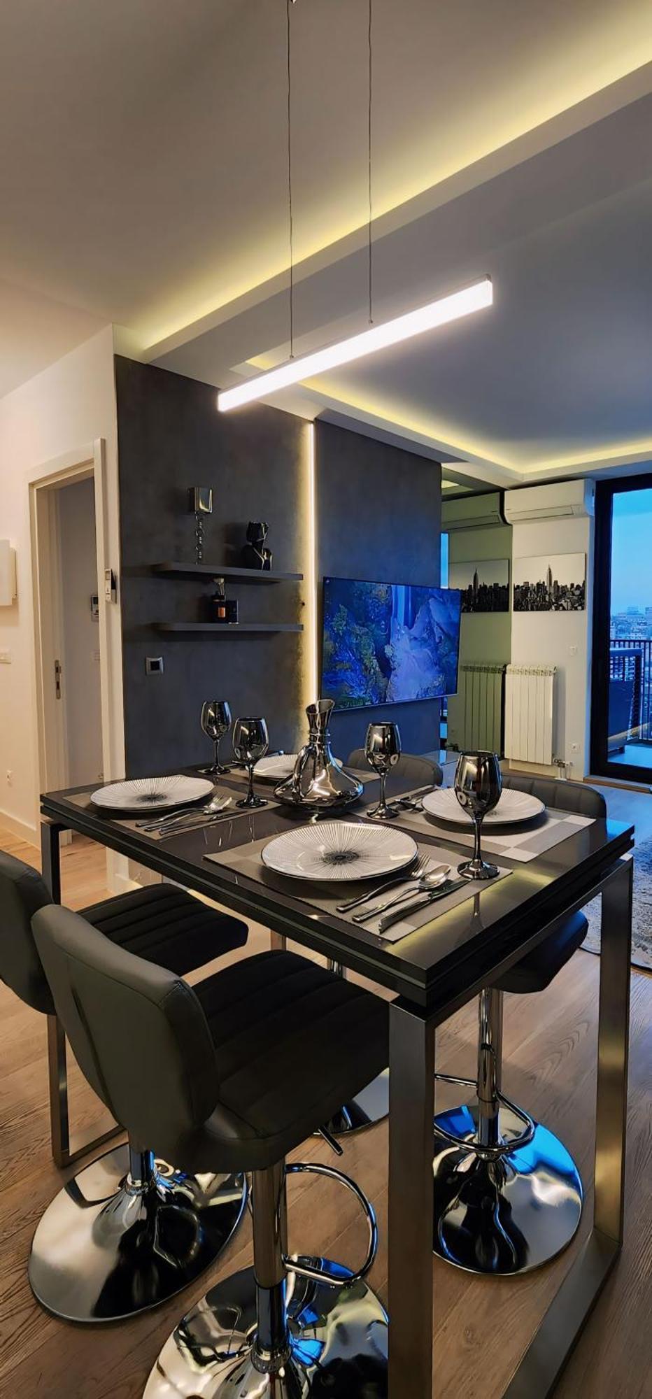 Belgrade Waterfront 16Th Fl Lux Apt. W/ City View Belgrado Exterior foto