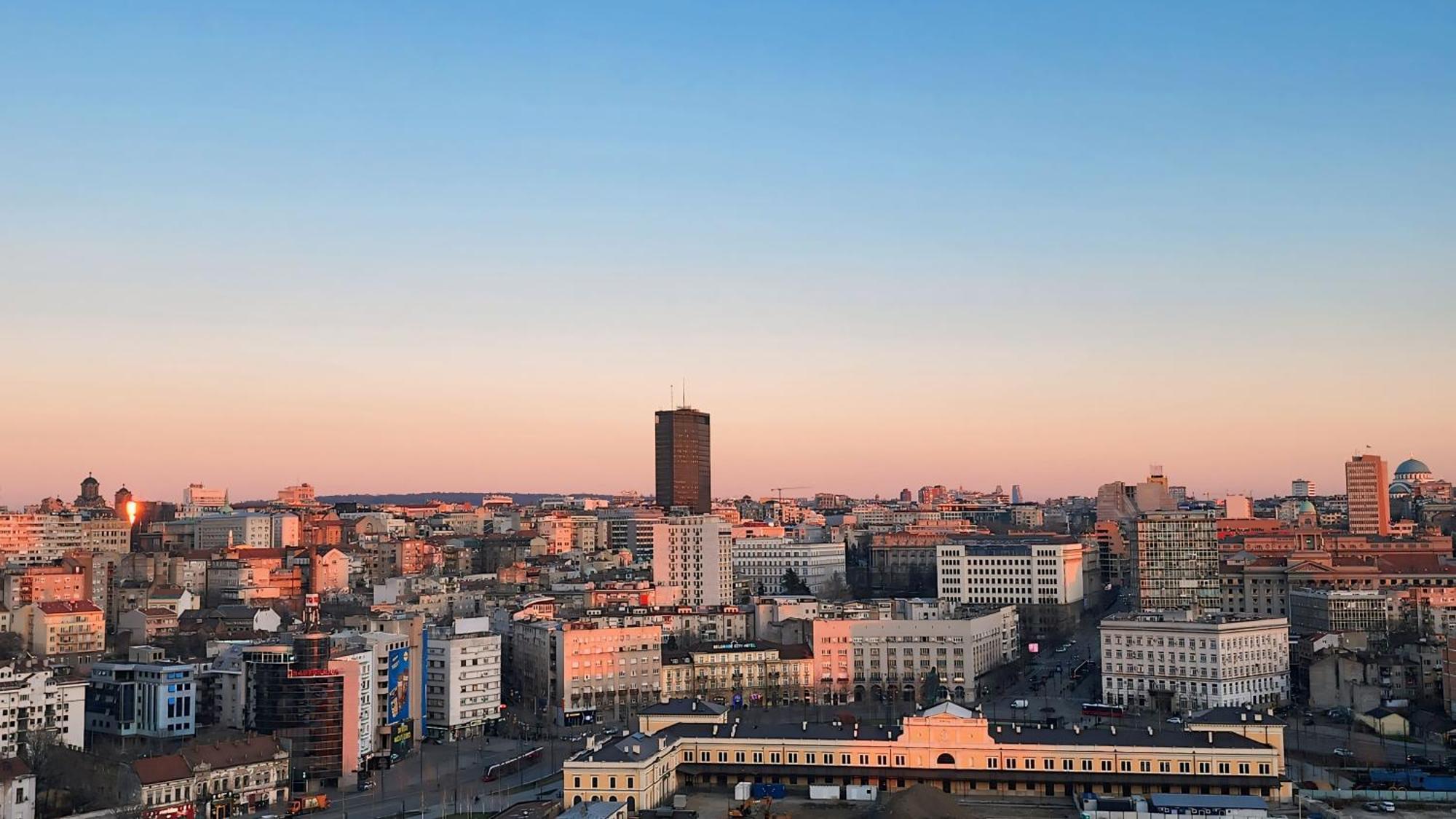 Belgrade Waterfront 16Th Fl Lux Apt. W/ City View Belgrado Exterior foto