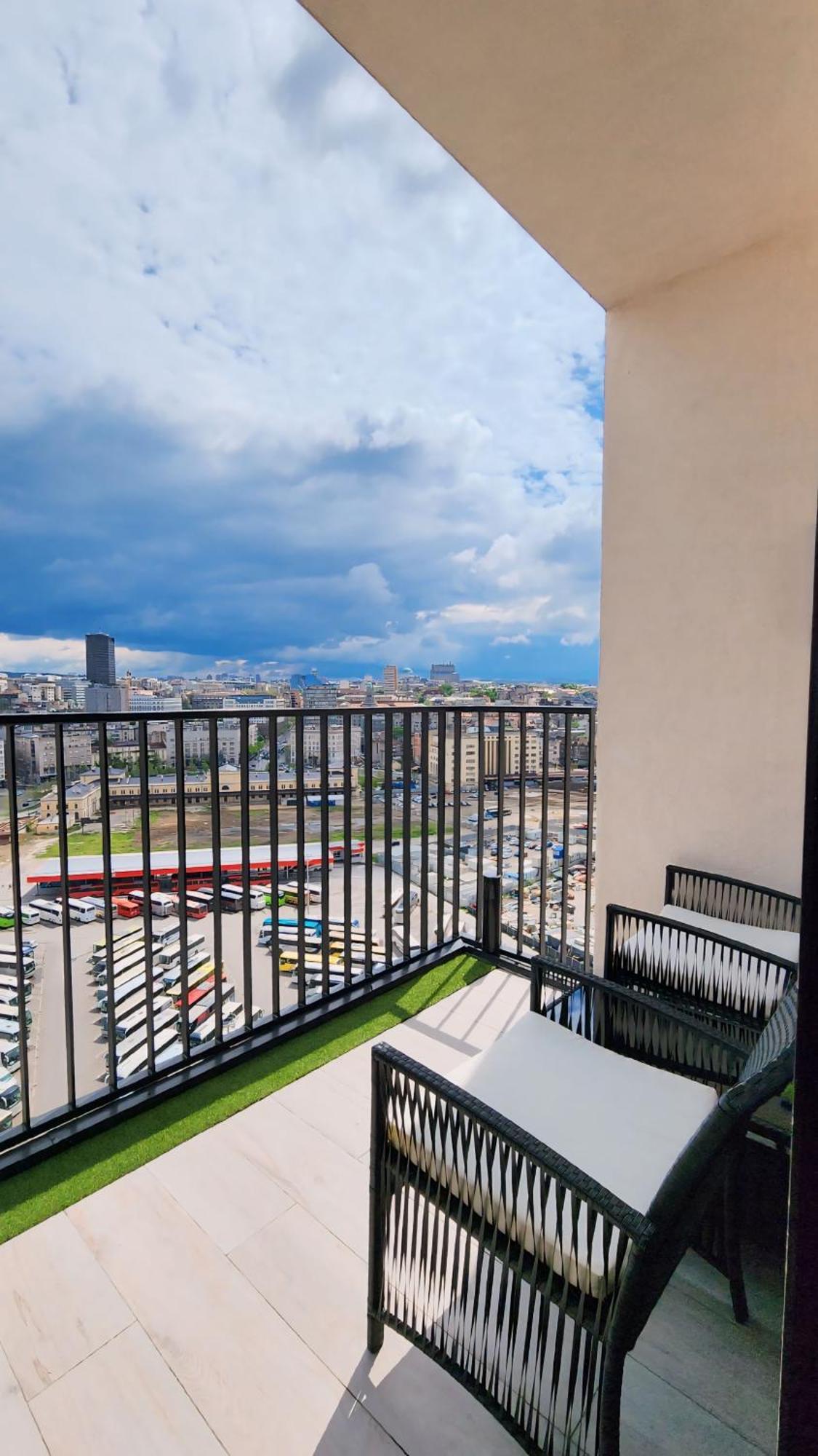 Belgrade Waterfront 16Th Fl Lux Apt. W/ City View Belgrado Exterior foto
