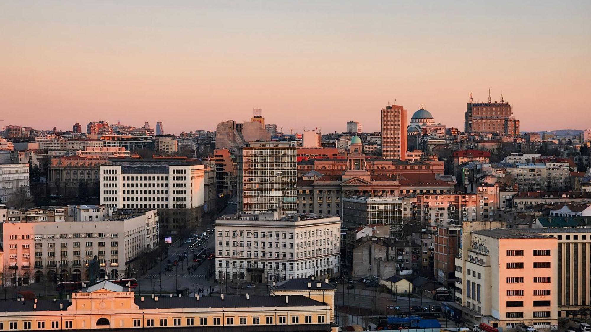 Belgrade Waterfront 16Th Fl Lux Apt. W/ City View Belgrado Exterior foto
